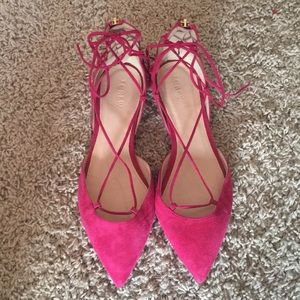 Pink J. Crew sandals